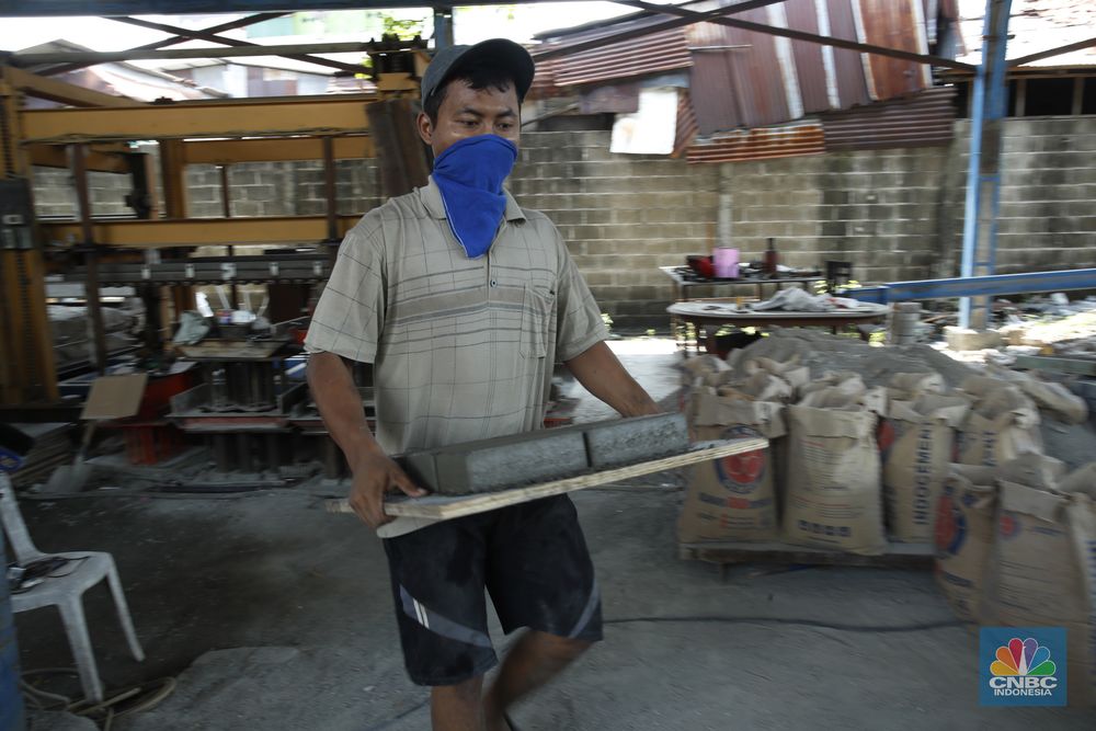 Gokil Sampah Plastik Makanan Jadi Paving Block Jutaan 