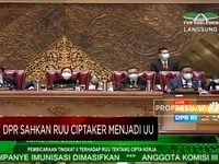 Ketok Palu! RUU Ciptaker Sah Menjadi UU