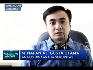 Kondisi Trump Membaik, IHSG Tutup Sesi I di Zona Hijau