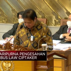 Simak! Ini Sikap Akhir Pemerintah Pada RUU Ciptaker