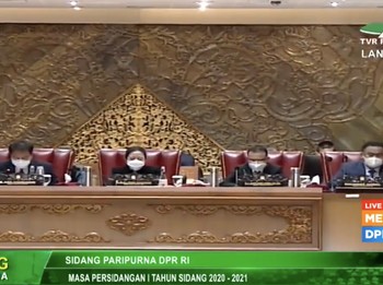 Tok! DPR Sahkan RUU Omnibus Law Cipta Kerja Jokowi Jadi UU