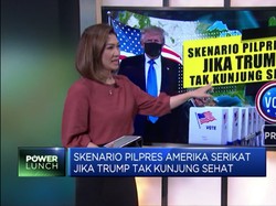 Skenario Pilpres AS Jika Trump Tak Kunjung Sehat