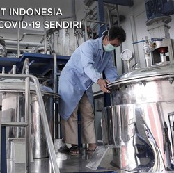 Tak Pakai Impor, Indonesia Produksi Obat Covid-19 Sendiri