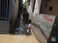 Warning BNPB: Hujan Deras Hingga Sore, Waspada Sungai Meluap