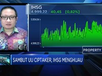 Investor Sambut Positif UU Ciptaker, IHSG Ditutup Menghijau