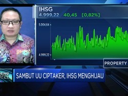 Investor Sambut Positif UU Ciptaker, IHSG Ditutup Menghijau