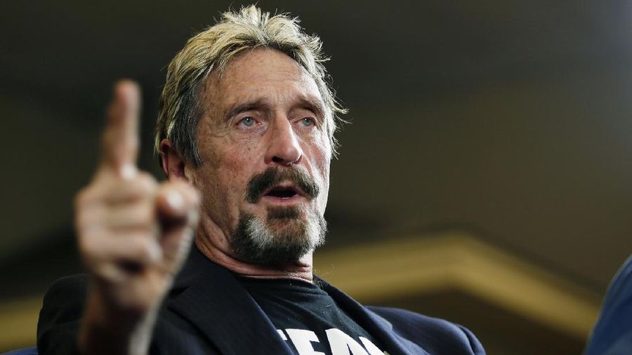 John Mcafee. (AP/Todd J. Van Emst)