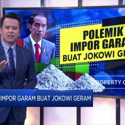 Polemik Impor Garam Buat Jokowi Geram