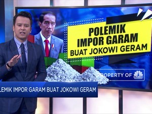 Polemik Impor Garam Buat Jokowi Geram