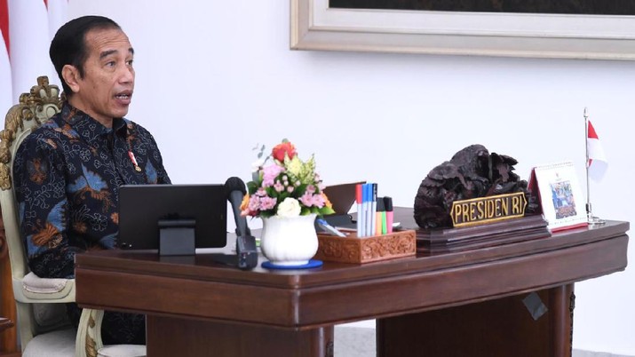 Presiden Joko Widodo dalam acara rapat terbatas korporasi petani dan nelayan,( Dok: Lukas - Biro Pers Sekretariat Presiden)