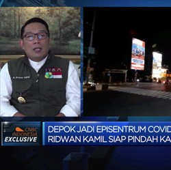 Awasi Penanganan Episentrum Covid-19, RK Berkantor di Depok