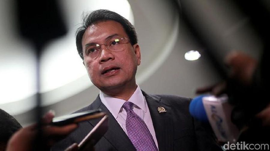 Azis Syamsuddin (Foto: Ari Saputra/detikcom)