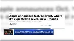 Bersiap! IPhone Terbaru Meluncur 13 Oktober