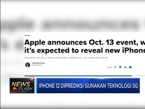 Bersiap! IPhone Terbaru Meluncur 13 Oktober