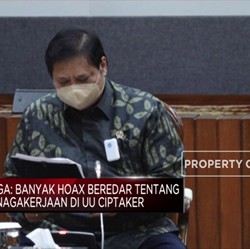Jawab Hoax UU Ciptaker, Ini Penjelasan Menko Airlangga