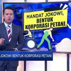 Mandat Jokowi Bentuk Korporasi Petani