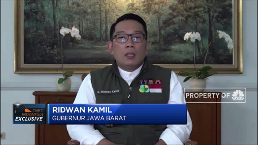 Ridwan Kamil: Bodebek Sumbang 70% Kasus Covid-19 Jabar (CNBC Indonesia TV)