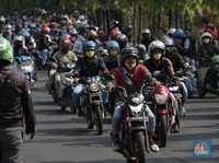 Hari Kedua Mogok Nasional, Intip Demo Buruh di Cikarang Jabar