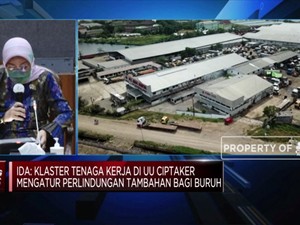 Simak! Menaker: UU Ciptaker Perkuat Perlindungan Tenaga Kerja