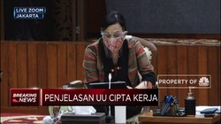 UU Ciptaker Muat Aturan Perpajakan,Ini Penjelasan Sri Mulyani