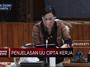 UU Ciptaker Muat Aturan Perpajakan,Ini Penjelasan Sri Mulyani