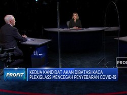 Debat Perdana Cawapres Dibatasi Kaca Plexiglas