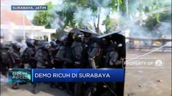 Demo Ricuh Di Surabaya