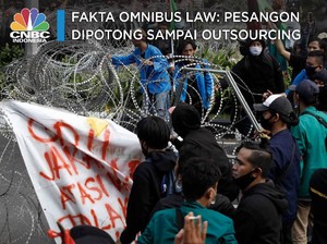 Fakta Omnibus Law: Pesangon Dipotong Sampai Outsourcing