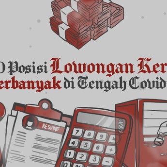 10 Posisi Lowongan Kerja Terbanyak di Tengah Covid-19