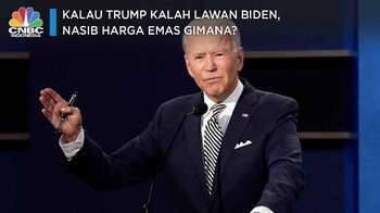 Kalau Trump Kalah Lawan Biden, Nasib Harga Emas Gimana?