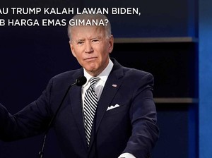 Kalau Trump Kalah Lawan Biden, Nasib Harga Emas Gimana?