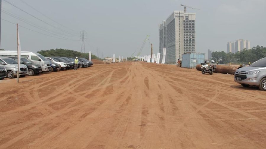 Kementerian Pekerjaan Umum dan Perumahan Rakyat (PUPR) telah memulai pembangunan Jalan Tol Serpong - Balaraja sepanjang 39,80 Km yang menghubungkan wilayah Barat Jakarta, tepatnya dari Kota Tangerang Selatan dengan Kabupaten Tangerang. Dok: PUPR