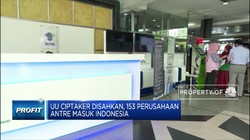 UU Ciptaker Disahkan, 153 Perusahaan Antre Masuk Indonesia