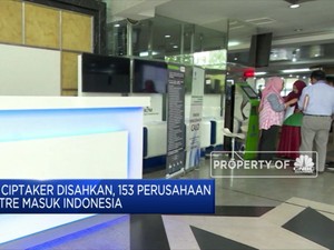UU Ciptaker Disahkan, 153 Perusahaan Antre Masuk Indonesia