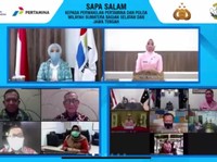 Pertamina- Polri-YKB Salurkan 542 Laptop ke 34 Provinsi