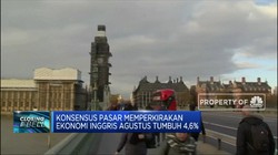 Ekonomi Inggris Bulan Agustus Tumbuh 2,1%