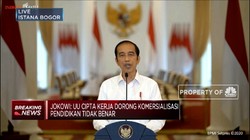 Jokowi: Disinformasi & Hoax Sebabkan Demo Tolak UU Ciptaker