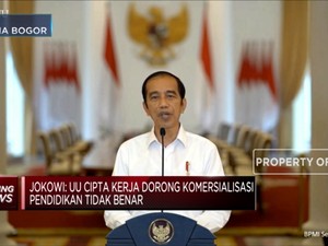 Jokowi: Disinformasi & Hoax Sebabkan Demo Tolak UU Ciptaker