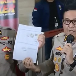 Polisi: Polwan Tangerang Patah Tangan Terdampak Demo Rusuh