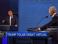 Trump Tolak Debat Virtual
