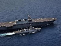 Diam-diam Kapal Perang RI-Jepang Latihan Bareng di Natuna