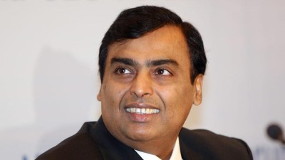 Mukesh Ambani. AP/