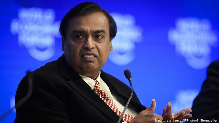 Mukesh Ambani. AP/
