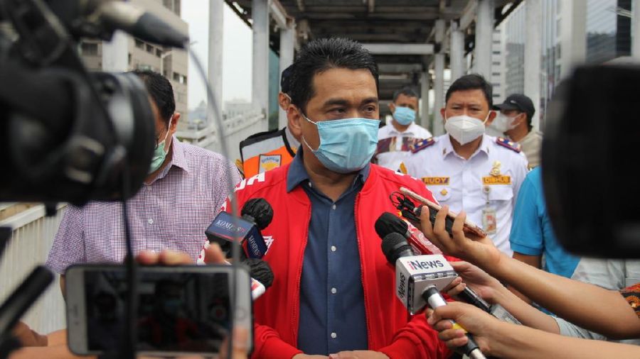 Wagub Ariza, tinjau lokasi terdampak unjuk rasa. Ist