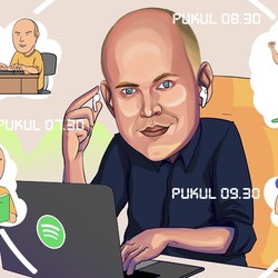 Begini Ritual Pagi Crazy Rich Pendiri Spotify Daniel Ek