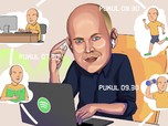 Begini Ritual Pagi Crazy Rich Pendiri Spotify Daniel Ek