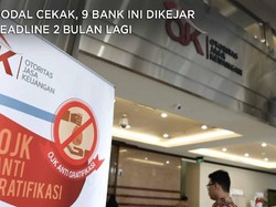 Modal Cekak, 9 Bank Ini Dikejar Deadline Tambah Modal Rp 1 T