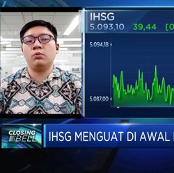 PSBB DKI Dilonggarkan, IHSG Ditutup Menguat