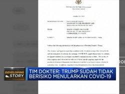 Tim Dokter: Trump Sudah Tidak Berisiko Menularkan Covid-19