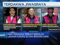 3 Mantan Pejabat Jiwasraya Divonis Penjara Seumur Hidup